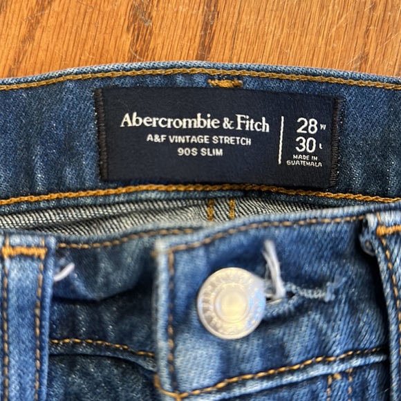 Abercrombie and Fitch, 90s slim jeans. - Picture 2 of 2